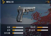 现代战争5基础配备武器M5G 33手枪介绍