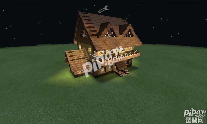 我的世界PE手机版钻石套装生成房屋js下载