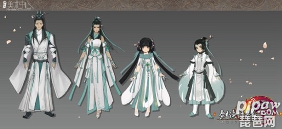 剑三长歌门四大体型门派套装长歌门特点详细介绍-琵琶网