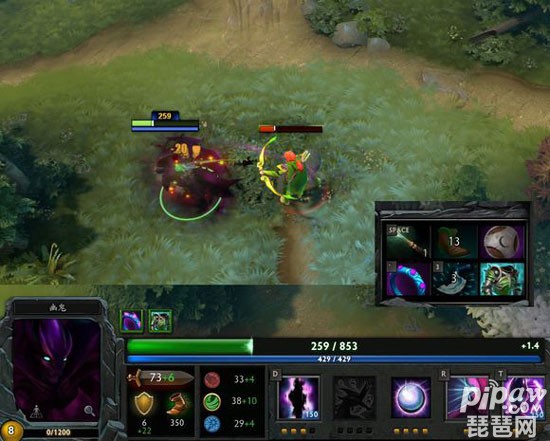 DOTA2强袭幽鬼 DOTA2强袭幽鬼