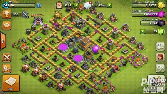 部落冲突8本最新护资源阵型 8本内置最强布阵攻略