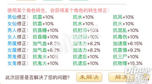 大话西游手游转生修正是什么意思 各职业转生修正怎么选择