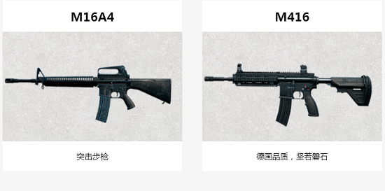绝地求生刺激战场M416和m16a4 两把武器哪个好