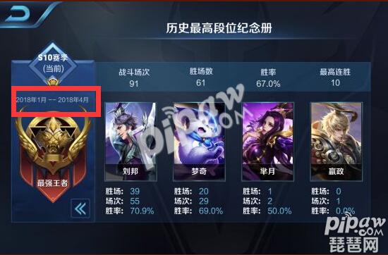 王者荣耀赛季结束后段位怎么掉 s10赛季结束段位结算