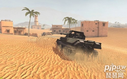 国服首发!《坦克世界闪击战》歼击车天蝎重