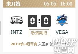 Ӣ2019Χֱ INTZvsVEGA