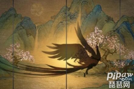 虞姬云霓雀翎局外展示图