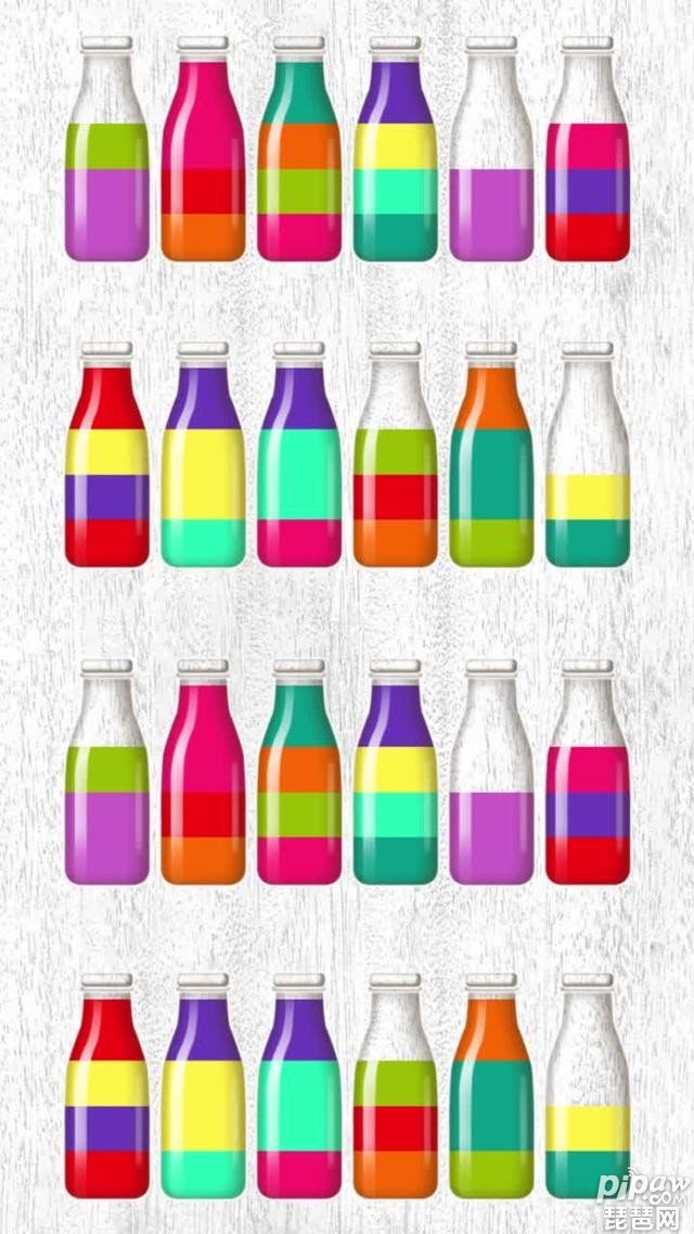 彩虹拼图液态拼图