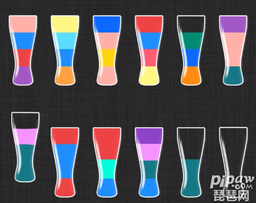 彩虹拼图液态拼图