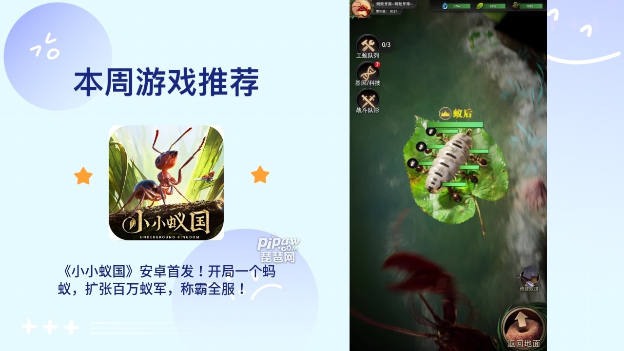 小小蚁国地下洞穴活动刷新时间表有哪些?地下洞穴挑战具体开启时间就让琵琶网小编来告诉各位喜欢的小伙伴们吧，自从地下洞穴开放之后很多的玩家都不知道具体的挑战时间，下面我们就一起来看看详细的内容吧~