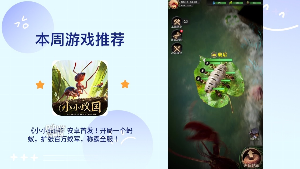 小小蚁国大地图使用技巧分享!大地图怎么查看目标?这点的话也是有很多的小伙伴们不清楚的，下面我们就一起来看看详细的大地图技巧吧，毕竟合理的查看地图目标的话是可以让我们的更好的进行游戏的~