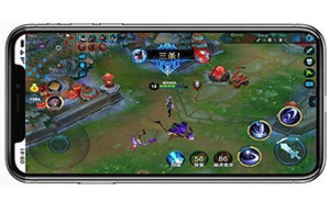 王者荣耀iPhoneX上运行画面 iPhoneX能愉快的打王者荣耀吗?