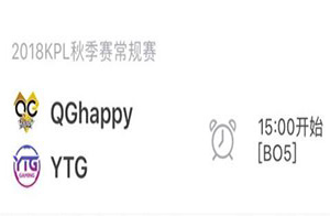 2018kpl秋季赛11月16日 QGhappy VS YTG前瞻：QG收官之战再遇克星