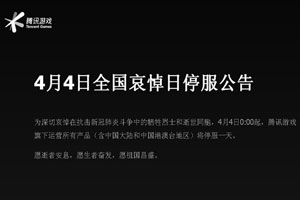 王者榮耀4月4日幾點可以玩 4月4日停服更新時間